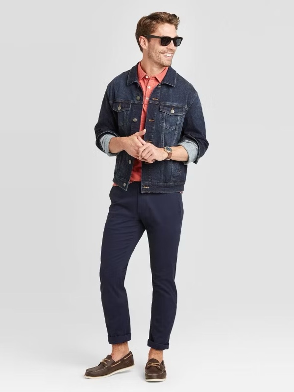 Men's Every Wear Slim Fit Chino
Pants - Goodfellow & Co™ Blue
Midweight Twill